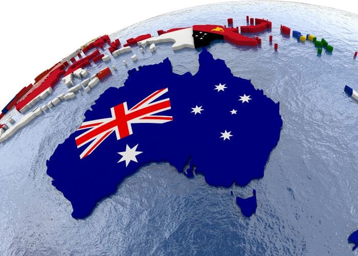 Châu Úc là châu lục có diện tích nhỏ nhất