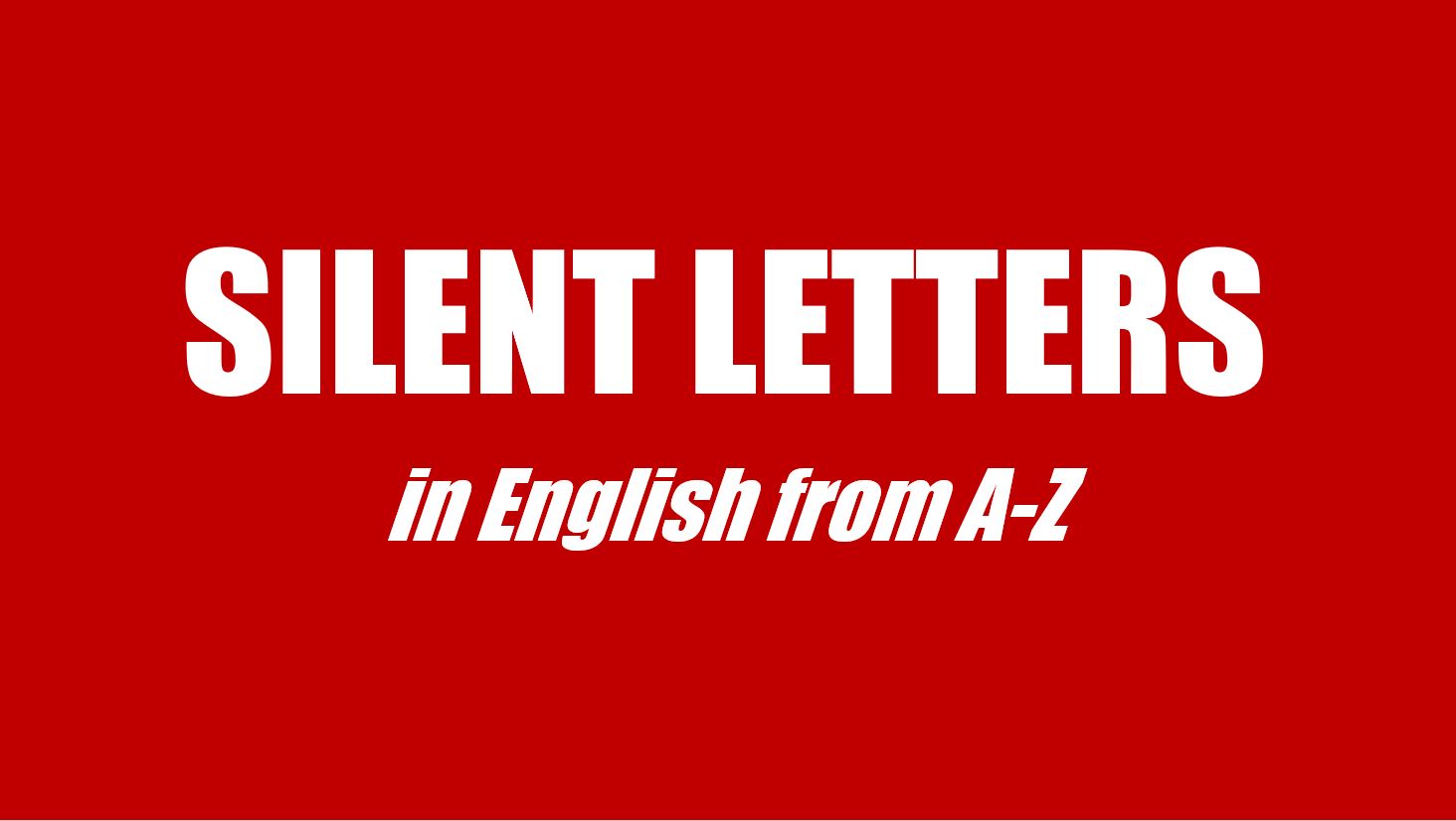 LangGo - Silent Letters: Quy tắc âm câm quan trọng khi học phát âm tiếng Anh