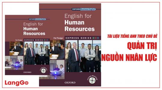 Tài liệu tiếng Anh chuyên ngành Quản trị Nhân sự - English for Human Resources
