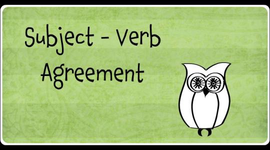 IELTS grammar: sự hòa hợp giữa chủ ngữ và động từ